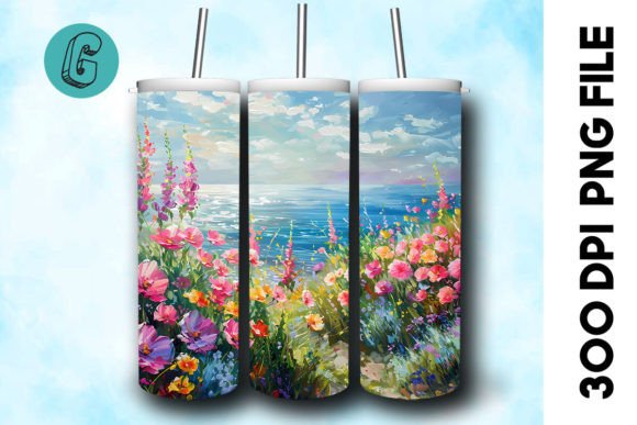 3D Oil Paint Floral Tumbler Wrap 23: Integrating High-Resolution Digital Assets into Your Creative Workflow