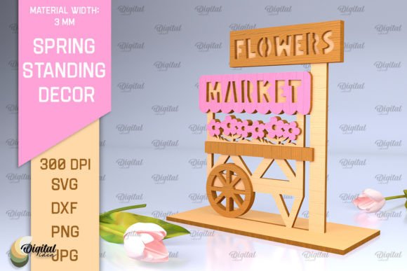Unlocking Creativity with 3D Spring Standing Decor Laser Cut