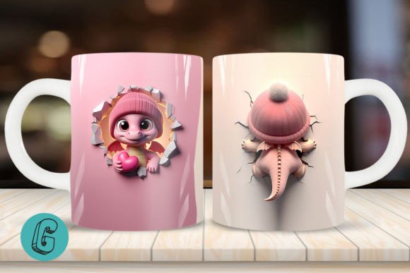 Valentine Dragon 3D Mug Wrap 2 Side 18: A Comprehensive Evaluation